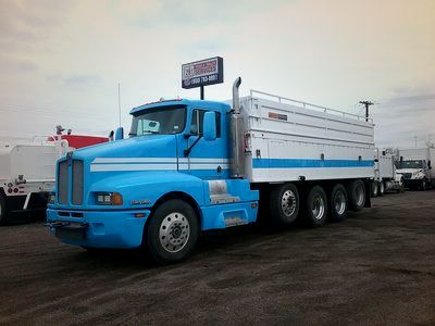 The potato truck which rolled over in Indiana