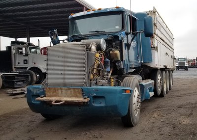 The potato truck which rolled over in Indiana